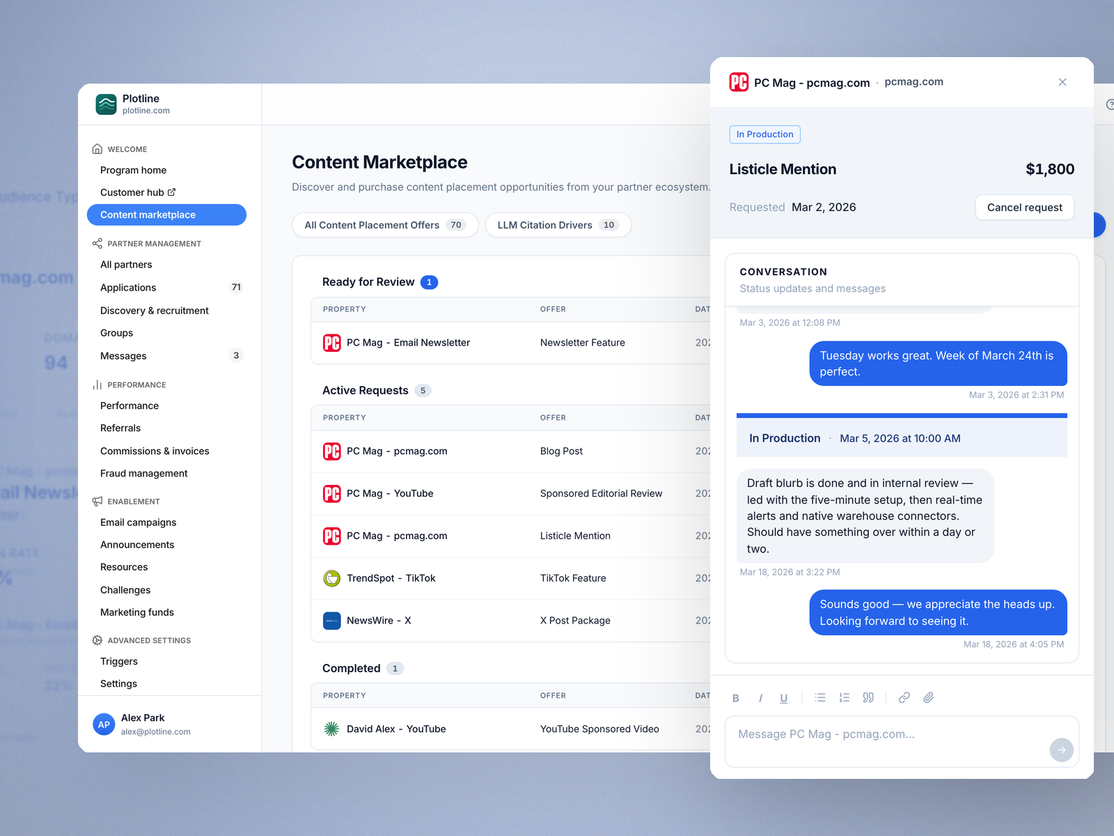 Content Marketplace