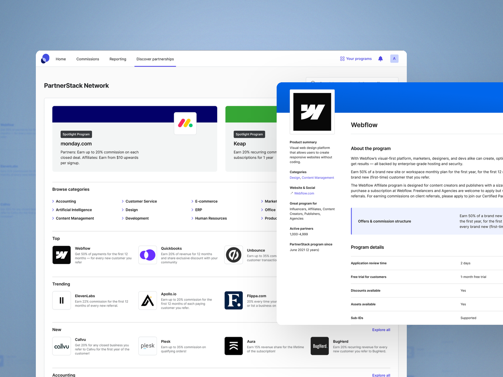 Partner Program Marketplace